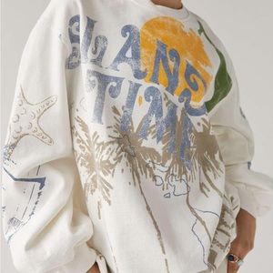urban outfitters island time sweatshirt